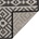 Pure Line Home Градинска плоскотъкана пътека Tribal, черни шевици