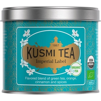 Kusmi Tea Зелен чай IMPERIAL LABEL, 100 г насипен чай в кутия, Kusmi Tea (KUSMI21648A1070)