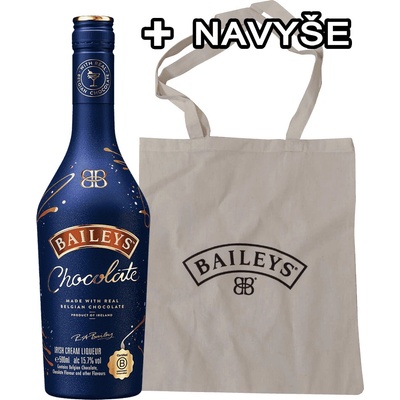 Likér Baileys Chocolat Luxe 15,7% 0,5 l (darčekové balenie bavlnená taška)