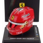 LookSmart Модели на автомобили и мотоциклети Модел на каска 1: 5 Charles Leclerc - SF Monza 2025 - 1: 5 (TRS8990-4059)