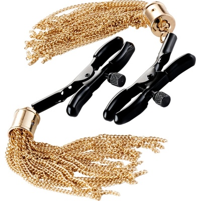 GP Accents Štipce na bradavky TASSEL TEASE zlaté