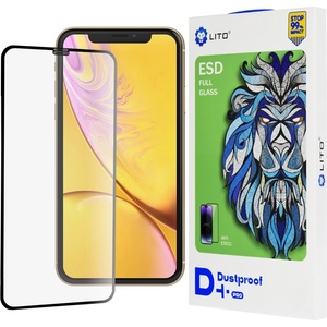 LITO Протектор за iPhone XR / iPhone 11 - Lito D+ Pro Dustproof - Черен
