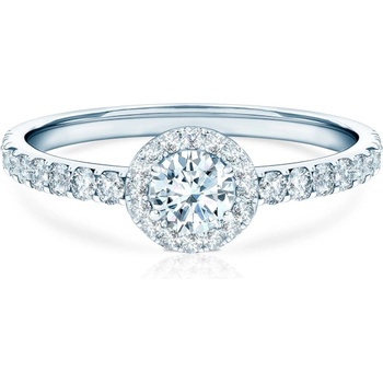 SAVICKI Годежен пръстен This is Love: бяло злато, лабораторен диамант