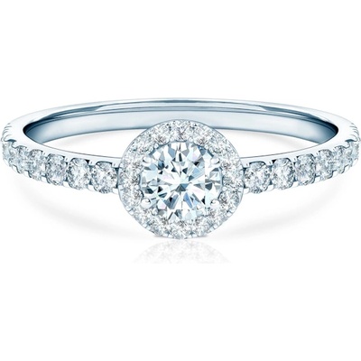 SAVICKI Годежен пръстен This is Love: бяло злато, лабораторен диамант