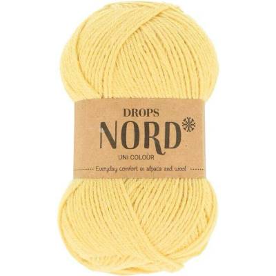 Drops Nord 28 pastelově žluté