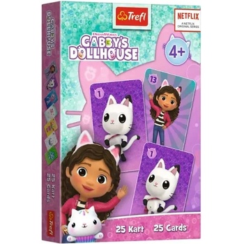 Trefl Трефл: Пакалик - Куклената къща на Габи - игра на карти (8508)