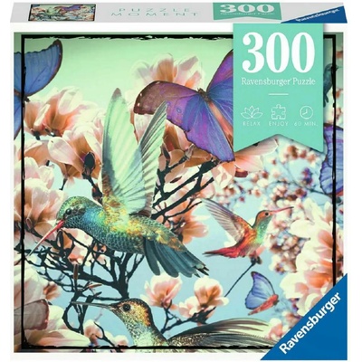 Ravensburger Пъзел Ravensburger от 300 части - Колибри (12969)
