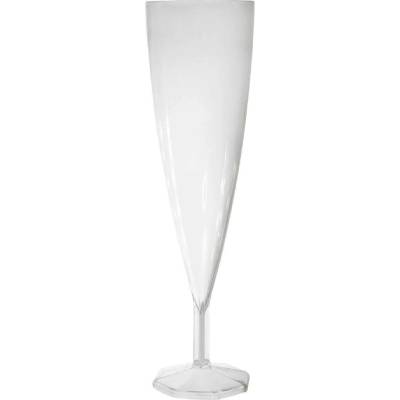 Gastrofans Polypropylenové omyvatelné sklenice na šampaňské eGreen 150 x 135 ml