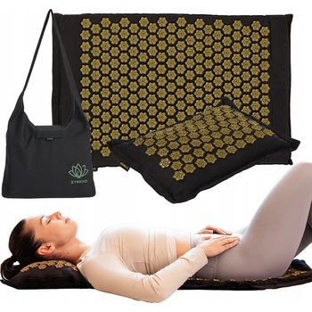 TREXO ECO s polštářem TXO-B4Z006-BK černá 68 x 44 x 2 cm