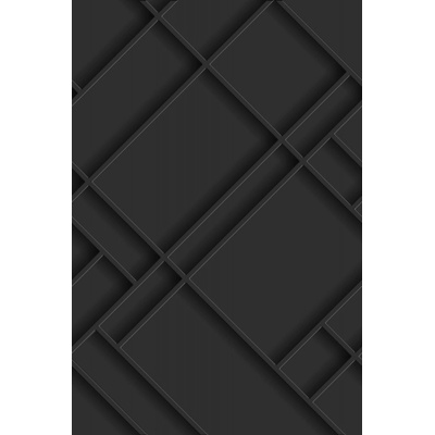 Esta Home 158937 Vliesová 3d fototapeta čierny panel Black & White 200x300cm
