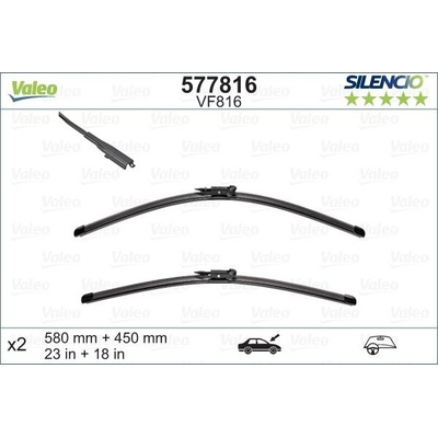 Valeo Silencio X-TRM 580+450 mm VA 577816