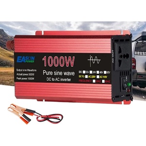  Инвертор . easun, Соларен автомобилен инвертор с чиста синусоида 1000w, dc 12v към ac 220v