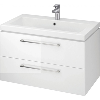 Cersanit Lara Skříňka s umyvadlem Como 80x45 cm, bílá, S801-149-DSM