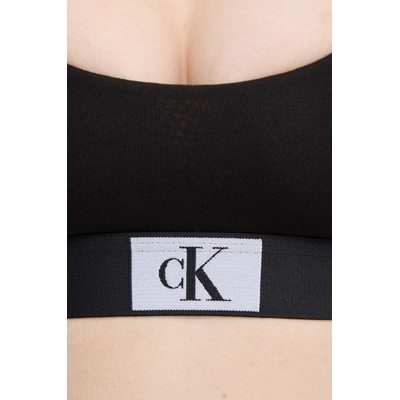 Calvin Klein Underwear Сутиен Calvin Klein Underwear в черно с меланжов десен 000QF7216E (000QF7216E)