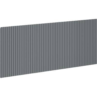 Rivel предна част с релеф за шкаф за баня 100 x 43, 5 cm, графит мат - 91A20-1000-470-1-66 (91A20-1000-470-1-66)