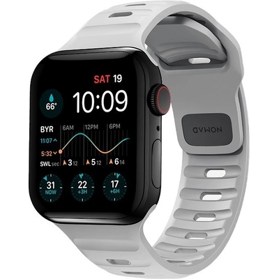 Nomad remienok Sport Strap pre Apple Watch 42/44/45/49mm - Lunar Gray NM01958185