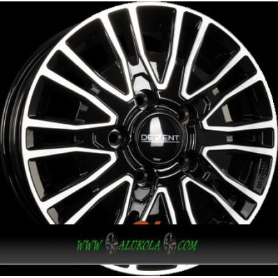 DEZENT KE 7x17 5x130 ET33 black polished