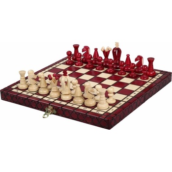 Sunrise Шах Sunrise - King's Chess Small, червен (CH113 CHERRY)