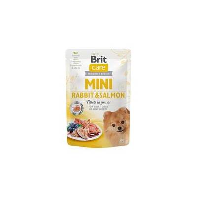Brit Care Dog Mini Rabbit&Salmon fillets in gravy 85 g