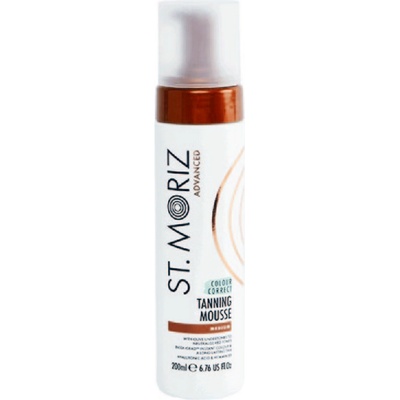 St. Moriz Tan ST MORIZ Advanced Colour Correcting Tanning Mousse Medium Автобронзант унисекс 200ml