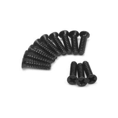 BlackZon Samorezné skrutky so zápustnou hlavou KBHO2,3x10 mm