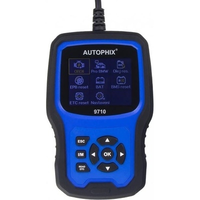 Autophix 9710 OBDII диагностика на автомобили за BMW, Mini, Rolls-Royce (9710 BMW CZ)