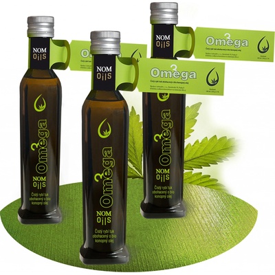 Nom Oils Omega 3 s BIO konopným olejem 240 ml