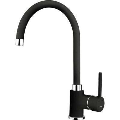 Strohm Teka Sp 995 ЧЕРЕН Кухненски смесител, въртящ се чучур, черен (Б.552.ЧЕ)