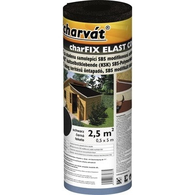 Charvát Pás asfaltový charFIX ELAST COOLna černý 0,5x5m