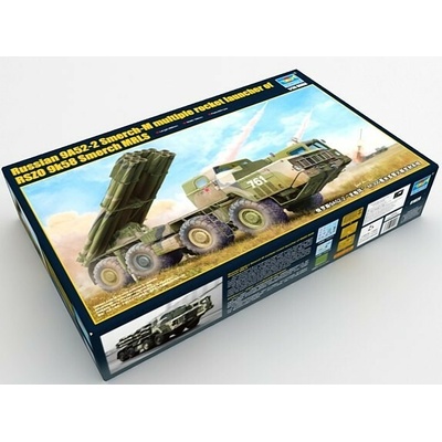 Trumpeter 9A52-2 Smerch-M Russ. multiple rocket launch. 1:35