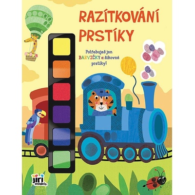 Vlak - Razítkování prstíky