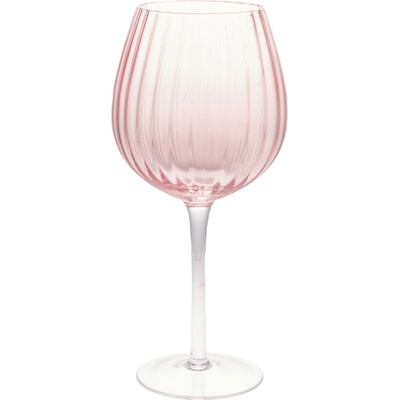 GREEN GATE Sklenice na víno Alice Pale Pink růžová barva sklo 600 ml
