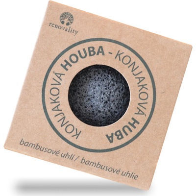 Renovality konjaková houba bambusové uhlí – Zboží Mobilmania