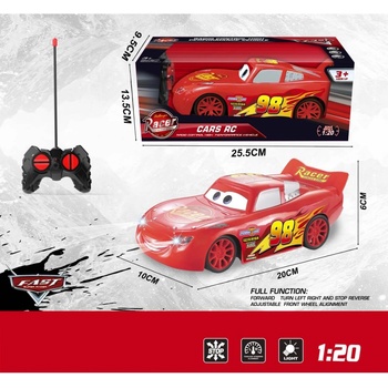 Image 1 of Armtoys ДЕТСКА ЧЕРВЕНА КОЛА С ОЧИ + ДИСТАНЦИОННО 4 ПОСОКИ