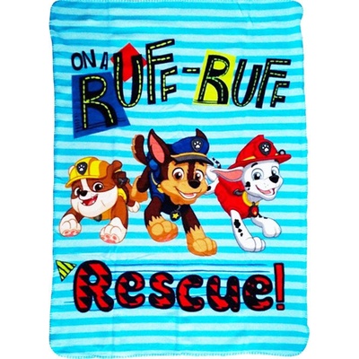 AYMAX Fleecová deka Paw Patrol Rescue