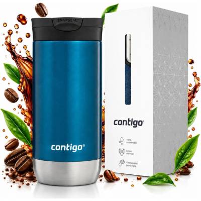 Contigo Termohrnek Huron 2.0 470 ml Modrý