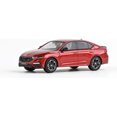 Abrex Škoda Octavia IV RS 2020 Oranžová Cayenne Metalíza 1:43