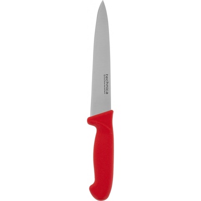 TECHNICA Silver Line Šéfkuchársky nôž HACCP 30,5 cm červený ostří do špičky úzké červená