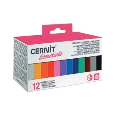 Cernit Modelovací hmota sada 12x25g Basic