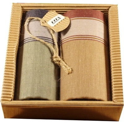 Etex pánské bavlněné kapesníky dárkové 2ks