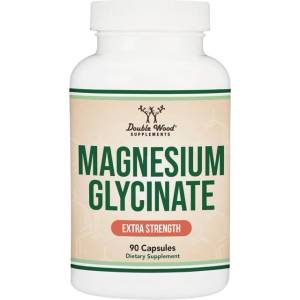 Double Wood Supplements Magnesium Glycinate Extra Strength [90 капсули]