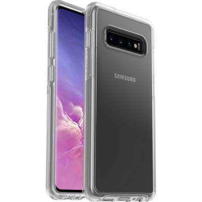 OtterBox Symmetry Series Case - хибриден кейс с висока защита за Samsung Galaxy S10 Plus (прозрачен)