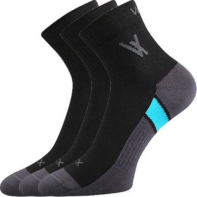 VoXX ponožky Neo 3 páry čierna II