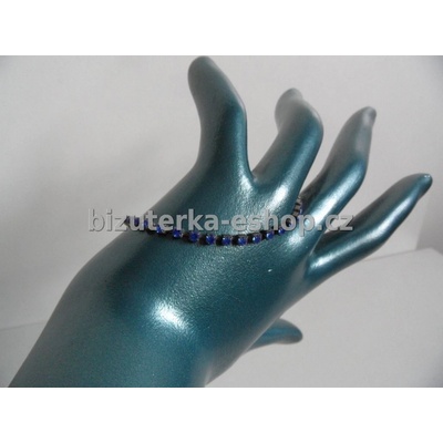 Bizuterka-eshop.cz štrasový BZ-04330 modrý
