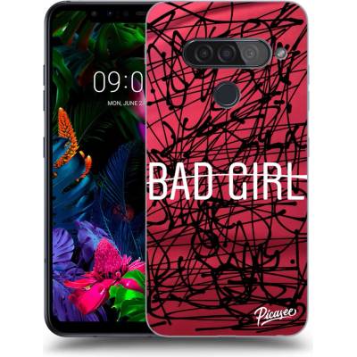 Púzdro Picasee silikónové LG G8s ThinQ - Bad girl čiré