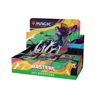 Wizards of the Coast Magic The Gathering Commander Masters Set Booster Box