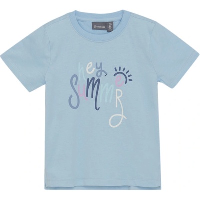 COLOR KIDS-Girls T-shirt W. Print -7148-Summer Song Modrá