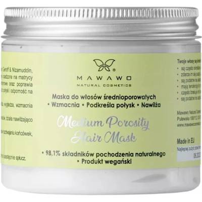 Mawawo Medium Porosity Hair Mask so strednou pórovitosťou 200 ml