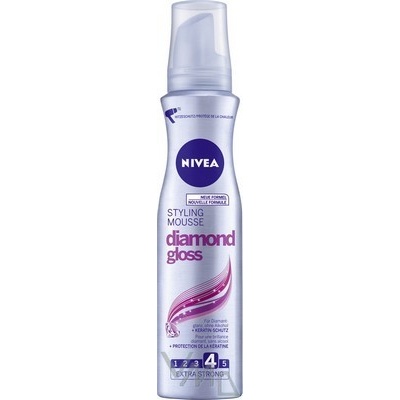 Nivea Diamond Gloss pro oslnivý lesk pěnové tužidlo 150 ml