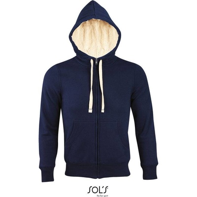 Sol's Sherpa Unisex mikina s kapuc. modrá f.n.